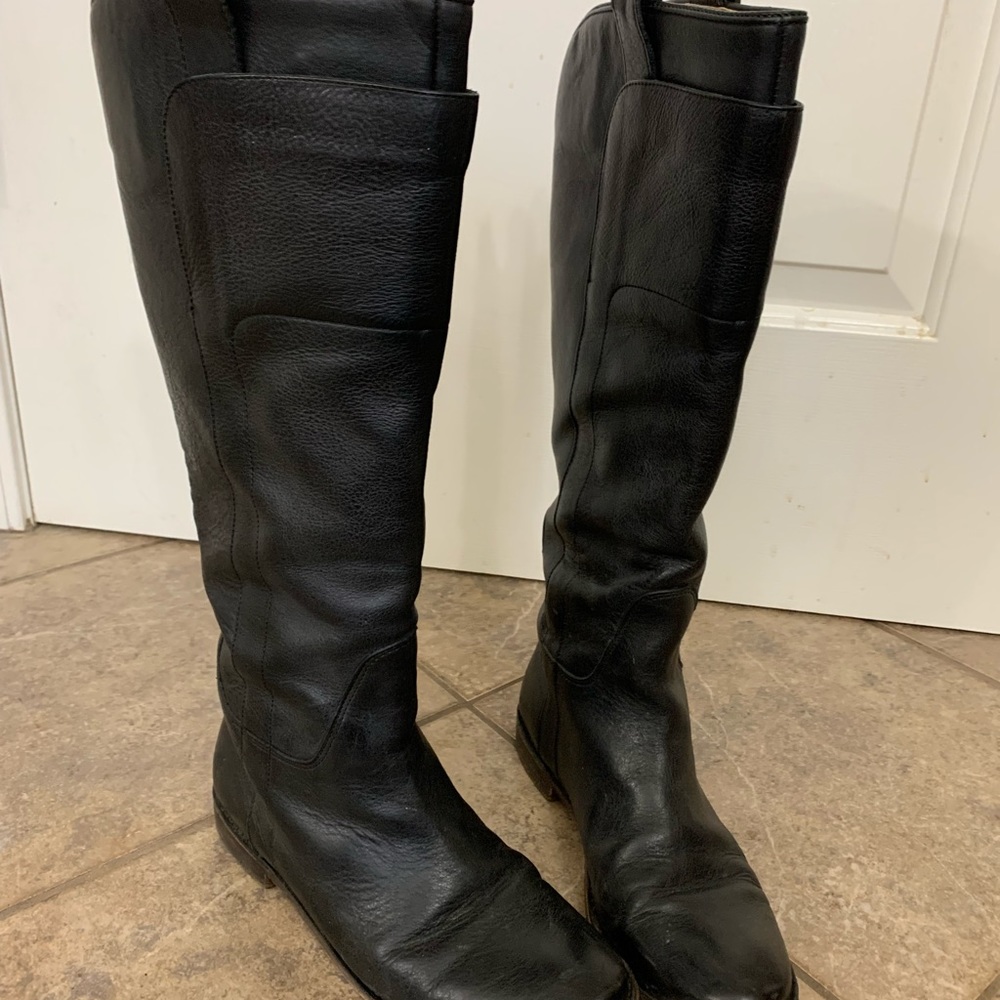Frye Paige Tall Boots - Black